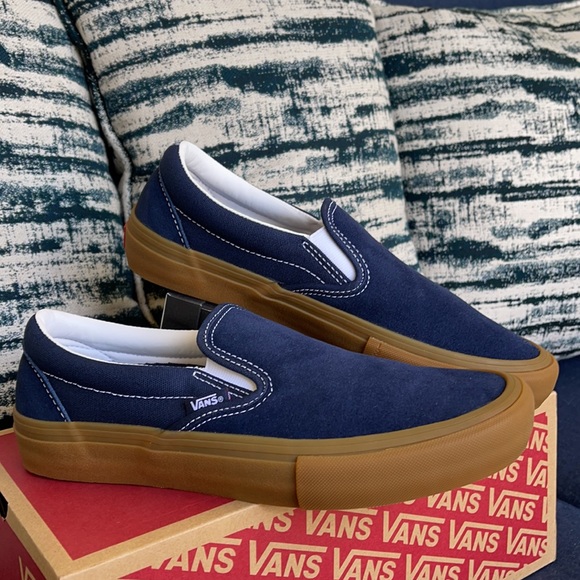 Vans Slip-On Pro Navy/Gum WMNS - Picture 6 of 16